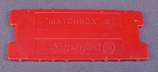 Matchbox Lesney Superfast Red Track Connector Or Joiner
