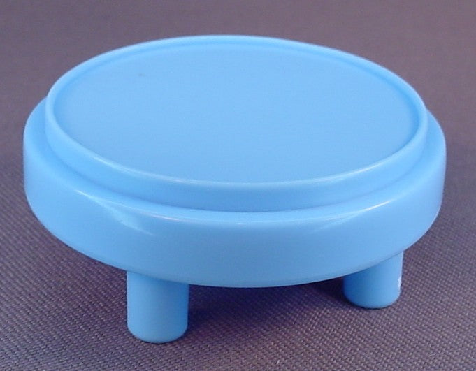 Fisher Price Little People Light Blue Round Table, From An L4200/L4879 Busy Day Home, 2006 Mattel, The Set Was Discontinued In 2009, LP