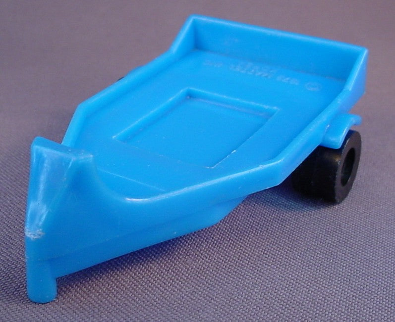 Camp Putt Putt Blue Boat Trailer With Black Wheels, 1973 Mattel, Vintage, Putt-Putt