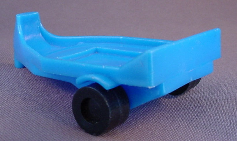 Camp Putt Putt Blue Boat Trailer With Black Wheels, 1973 Mattel, Vintage, Putt-Putt
