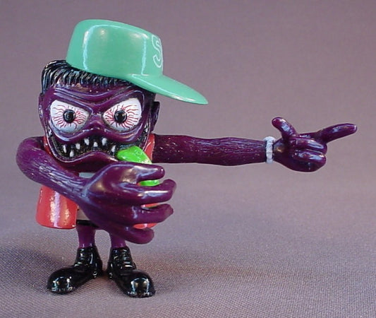 Weird-Ohs Wade A. Minut PVC Figure, #35, 2 1/2 Inches Tall, Hawk Model Company, SCTA, Weird Ohs