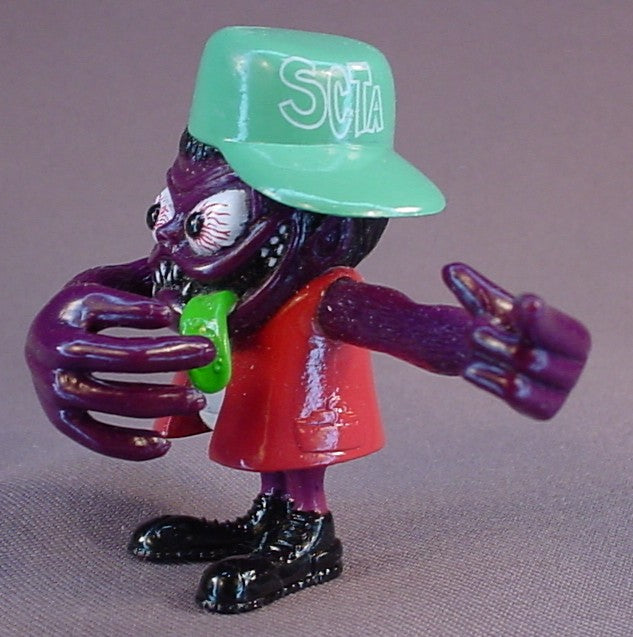 Weird-Ohs Wade A. Minut PVC Figure, #35, 2 1/2 Inches Tall, Hawk Model Company, SCTA, Weird Ohs