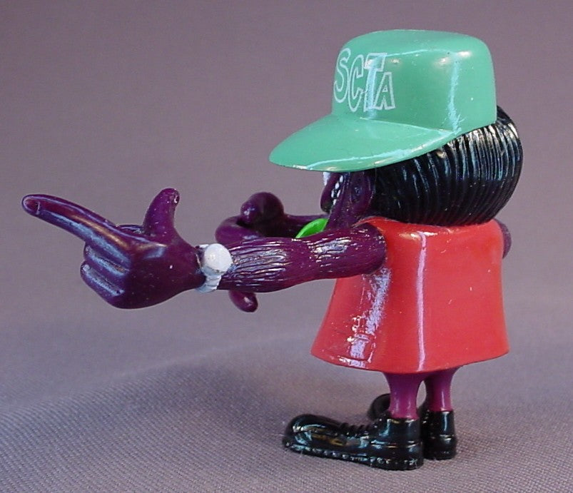 Weird-Ohs Wade A. Minut PVC Figure, #35, 2 1/2 Inches Tall, Hawk Model Company, SCTA, Weird Ohs