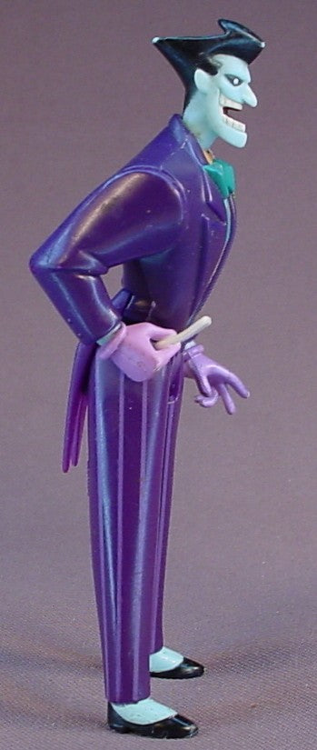 Batman The Joker Action Figure, The New Batman Adventures, The Animated Series, 4 3/4 Inches Tall, The Legs & Arms Move, The Head Swivels, DC Comics, 2002 Mattel, Batman Vs, Joker 2-Pack Set, Bruce Timm Art Style