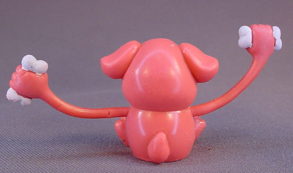 Pair Of Vintage Russ Berrie Finger Puppets, Cat & Dog, Rubber Or Vinyl, 1 1/2 To 2 Inches Tall