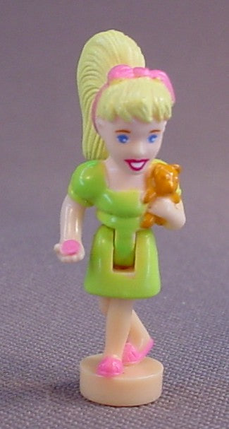 Polly Pocket Flashlight Fun Compact With The Doll, Has Been Tested & Works, Uses 2 AAA Batteries (Not Included), Hot Stuff Series, 1998 Bluebird