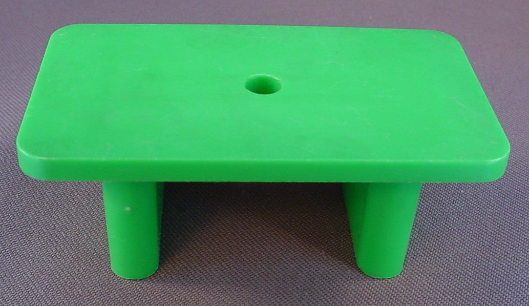 Playskool Vintage Furniture Accessories Lot From A #482 Wooden Play Camper Set, Some Have Damage To The Litho Stickers, Vintage 1970 To 1972