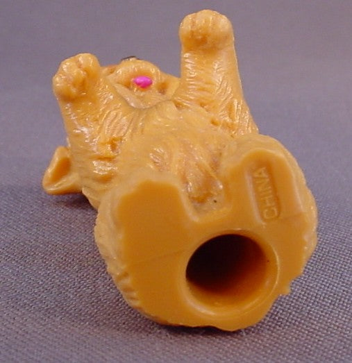 Barbie Yorkshire Puppy Dog PVC Figure From A Country Ride Bike Set, 2 1/2 Inches Tall, Yorkie, #67560, Vintage, 1996 Mattel