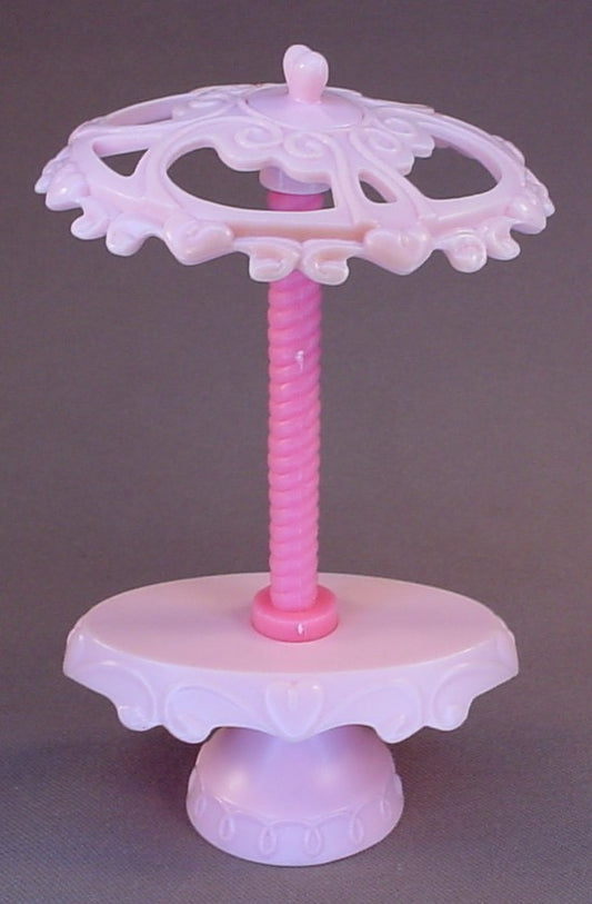 My Little Pony Crystal Rainbow Castle Umbrella Table, 5 1/2 Inches Tall, G3, 2006 Hasbro