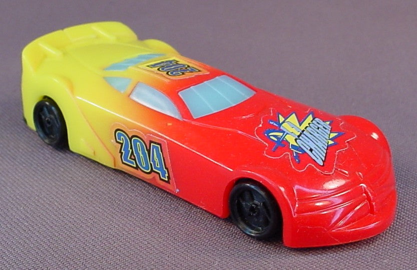 Nascar Racers Charger #204 Car With A Pull Back Motor, 2001 Wendy's
