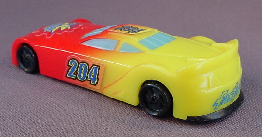 Nascar Racers Charger #204 Car With A Pull Back Motor, 2001 Wendy's