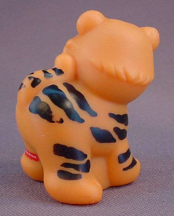 Fisher Price Little People Orange Baby Tiger Cub, 72499 Baby Animal Assortment, 72570 Baby Zoo Animals, 1998-1999, LP