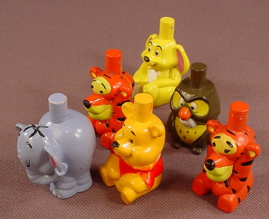 Disney Winnie The Pooh Set Of 6 Stacking PVC Figures That Make Up A Zaini Totem, 2014, Figurine