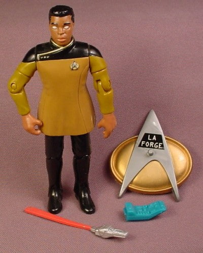 Star Trek TNG Lieutenant Commander Geordi LaForge Action Figure In