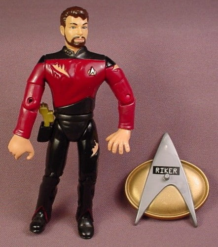 Star Trek TNG Commander William T. Riker Action Figure