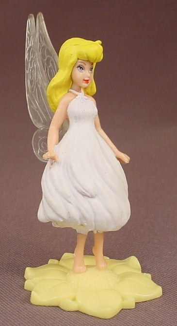 Disney Fairies Tinkerbell Fairy Wearing A White Dress PVC Figure – Ron ...