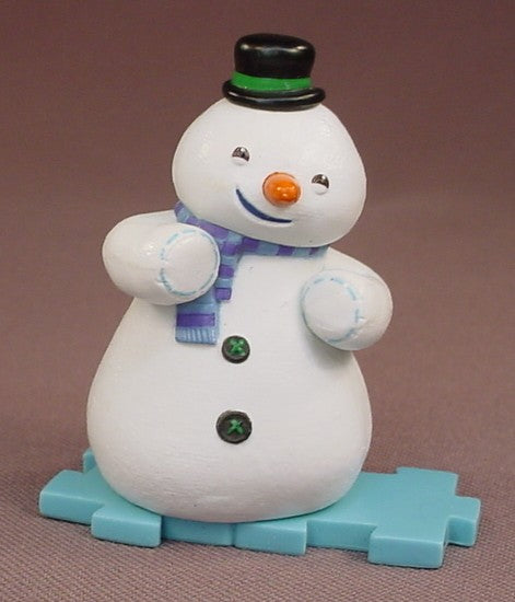 Snowman Pvc Disney Chilly The Snowman PVC Figure On A Base – Ron's Rescued Treasures
