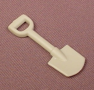 Playmobil Gray Short Handled Spade Or Shovel Tool
