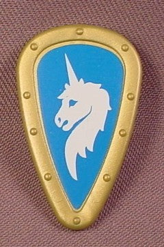 Playmobil Tear Drop Shaped Shield With Unicorn Emblem 3896