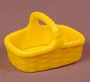 Playmobil Yellow Rectangular Wicker Basket With Handle 4450 3822
