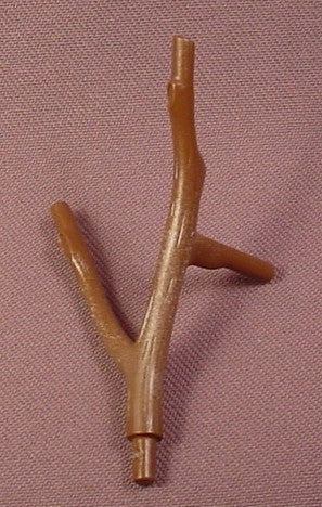Playmobil Brown 3 Pointed Forked Tree Branch, 3239 3240 3241 3243