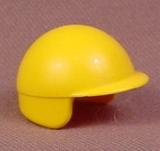 Playmobil Yellow Smooth Motorcycle Helmet, 3208X 3478 3523 3524