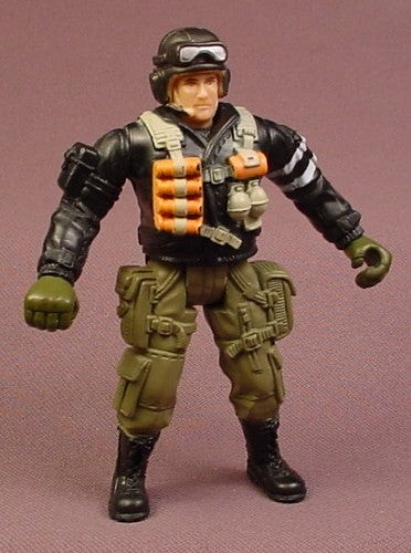 Chap Mei Tank Commander Action Figure With Black Jacket, 3 3/4 Inch