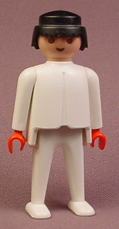Playmobil Adult Male Classic Style With All White Clothes