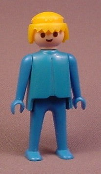 Playmobil Adult Male Classic Style With All Blue Clothes