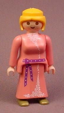 Playmobil Adult Female Fairy Figure With Freckles, Pink Gown With P