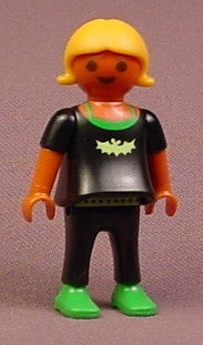 Playmobil Female Girl Child Figure With Dark Skin Tone