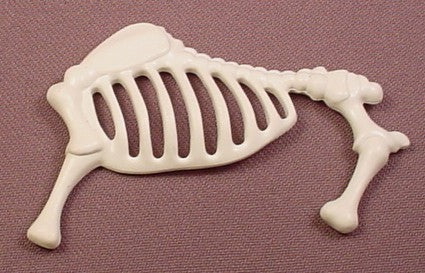 Playmobil White Cow Skeleton Bones, Steer, 3748 3802 4063 4081 4130