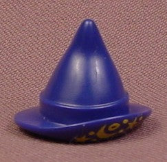 Playmobil Dark Blue Pointy Wizard's Hat With Stars Moons & Planets