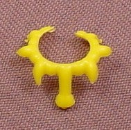 Playmobil Yellow Bear Claw Necklace Or Pendant, Native American