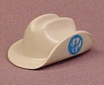 Playmobil Gray Bush Hat With One Side Turned Up & Blue Elephant