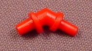 Playmobil Red Corner Or Angled Hose Coupling, 3128 3173 3179 3182