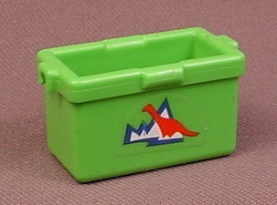 Playmobil Green Rectangular Cooler Box With Expedition Logos