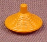 Playmobil Orange Brown Wicker Conical Basket Lid