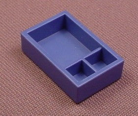Playmobil Cobalt Blue Shallow Box Or Drawer With Dividers, 4009