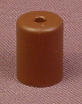 Playmobil Dark Brown Dirt Insert For A Tall Flower Pot