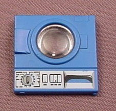 Playmobil Blue Washing Machine Door With A Round Clear Window