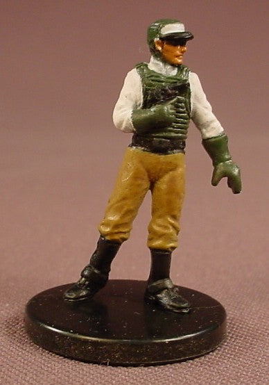 Star Wars Miniatures Human Scout Figure With The Card, 48/60, Legacy Of The Force Series