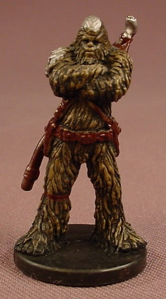 Star Wars Miniatures Wookie Trooper Figure With The Card, 12/60, Knights Of The Old Republic