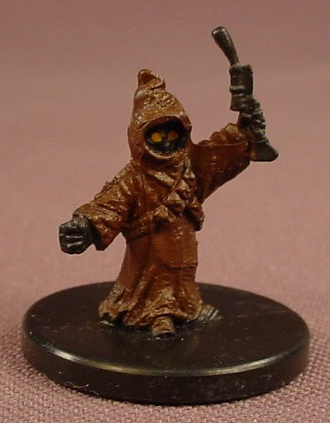 Star Wars Miniatures Jawa Scout Figure With The Card, 42/60, Knights Of The Old Republic