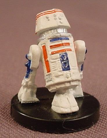 Star Wars Miniatures R5 Astromech Droid Figure With The Card, 58/60, Champions Of The Force Series