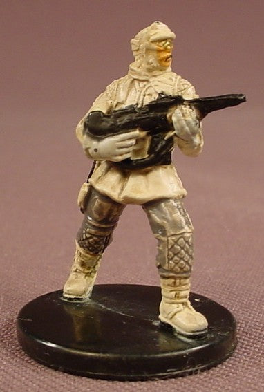 Star Wars Miniatures Elite Hoth Trooper Figure With The Card, 05/60, The Force Unleashed Series
