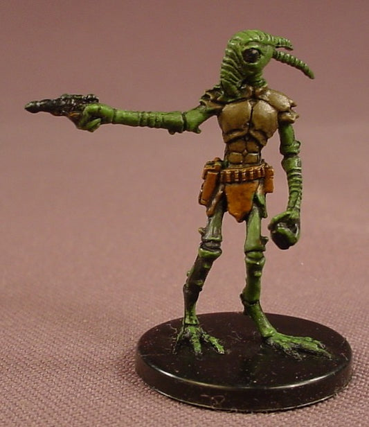 Star Wars Miniatures Verpine Tech Figure With The Card, 26/60, The Force Unleashed Series