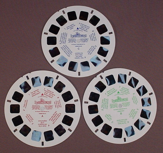 View-Master Set Of 3 Reels, The Backyardigans, H9696-6019, H9696-6029, H9696-6039, Viacom, Viewmaster