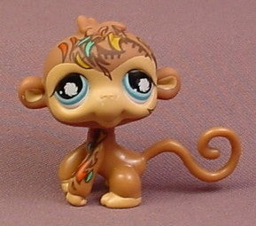 Littlest Pet Shop #946 Brown Monkey With Blue Eyes, Tattoo Design