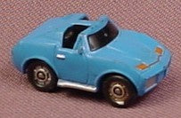 Micro Machines 1988 Funrise Blue T-Top Corvette Car, T Top